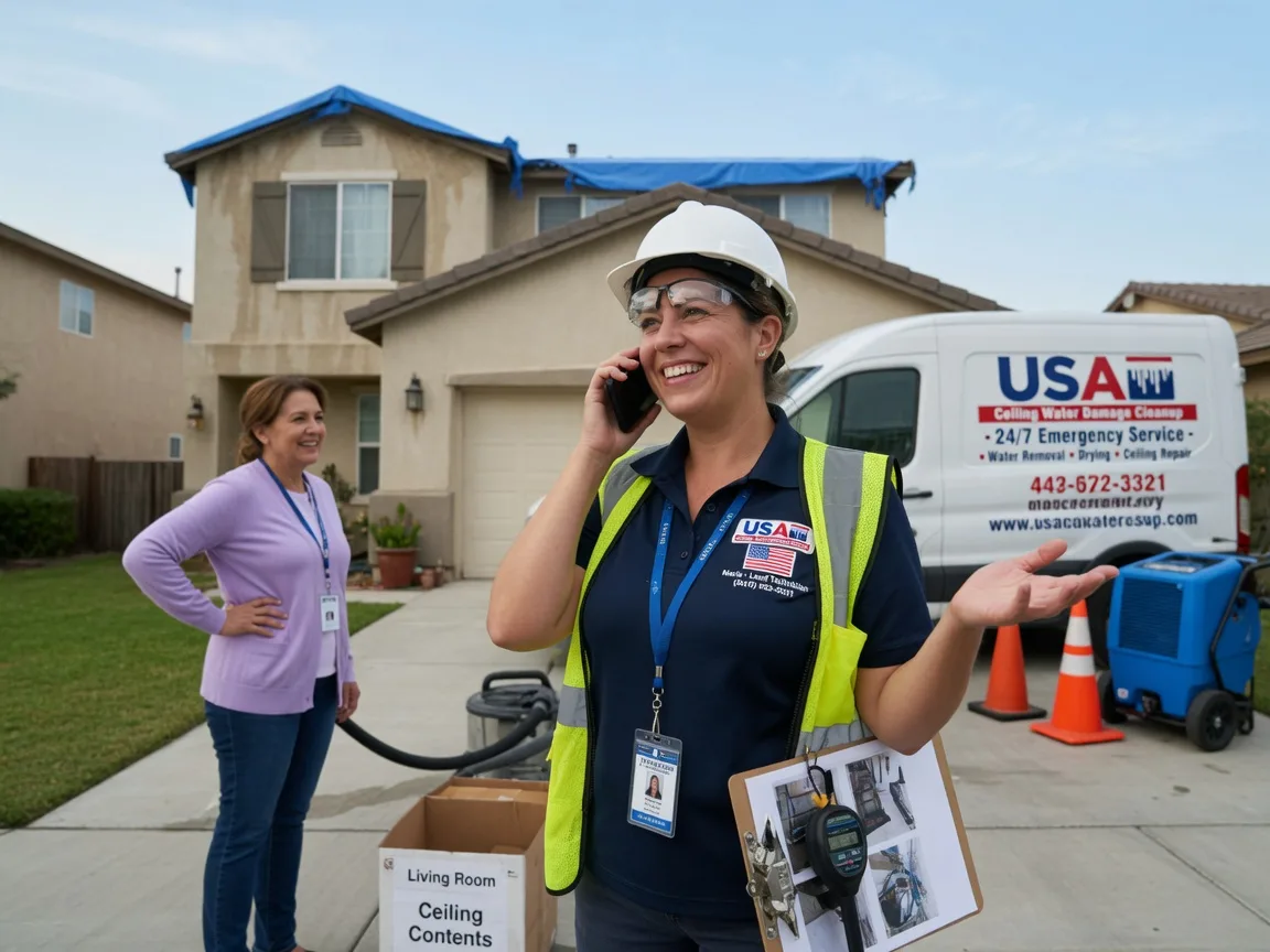 Ceiling Water Damage Restoration Delano, CA FAQs